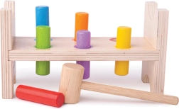 Panca martella in legno Bigjigs Baby