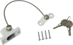 Chiusura di sicurezza per finestre con chiave