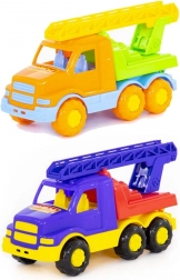 Autopompa dei pompieri in plastica con scala estensibile