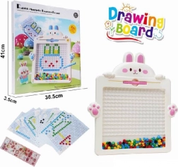 Lavagnetta magnetica con coniglietto 36 cm