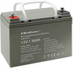 Batteria AGM 12 V 36 Ah, max. 540 A – QOLTEC