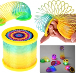 Molla arcobaleno DISCO 2in1 con illuminazione LED e proiettore