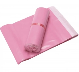 Poly mailer rosa B3 400 × 500 mm, confezione da 50 pz – buste autoadesive resistenti