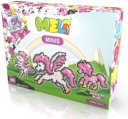 Set di costruzione meli minis pony 3 in 1 – 1000 pezzi