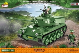 Set di costruzione del carro M41A3 Walker Bulldog – leggero carro da ricognizione americano