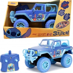 Disney Stitch Jeep Wrangler RC 1:16 di Jada Toys