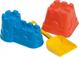 ANDRONI formine per sabbia – mura del castello con paletta (mix di colori)