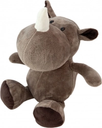 Rinoceronte Marrone di Peluche 25cm