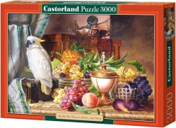 Puzzle 3000 pezzi Natura morta con pappagallo, Josef Schuster
