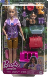 Barbie soccorritrice degli animali – set di gioco carriera veterinaria