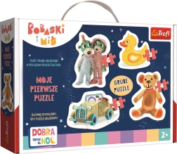 Baby puzzle Buona notte TREFLÍCI 4in1 (3–6 pezzi)