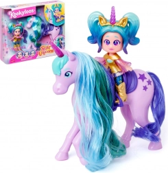 Bambola KookyLoos Star Unicorn – Aurora con unicorno e accessori