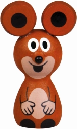 Topolino magnetico in legno Detoa