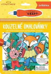 Libri da colorare magici CONCORDE – animaletti