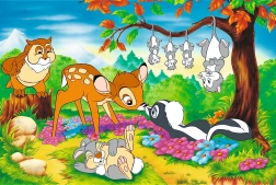 Puzzle Bambi e amici della foresta 160 pezzi