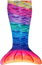 Coperta per bambini Coda di sirena Arcobaleno