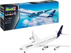 Modello di aereo A340-300 Lufthansa nuovo design 1/144