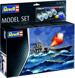Set di modellismo nave da battaglia Gneisenau 1:1200