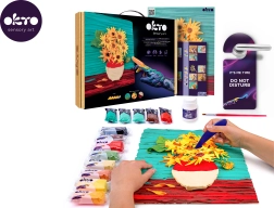 OKTO Sensory Art set creativo Girasoli 30 × 40 cm