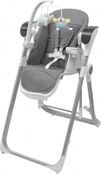 Seggiolone e altalena 2 in 1 NEW BABY Smart, grigio