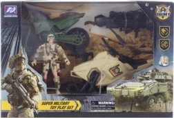 Set militare con scooter per bambini