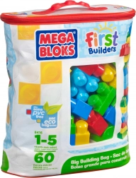 Mega Bloks First Builders sacco grande di mattoncini (60 pz)