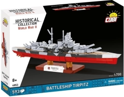 Set di costruzione corazzata TIRPITZ 1:700 (593 pezzi)
