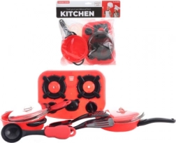 Set di stoviglie per cucina dei bambini in sacchetto