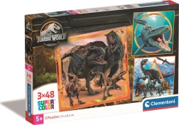 CLEMENTONI Puzzle Jurassic World 3x48 pezzi