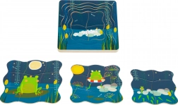 Puzzle a strati Principe Ranocchio Small Foot