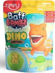 Zimpli Kids bomba frizzante da bagno Dinosauro – sorpresa