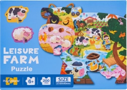 Set puzzle da 200 pezzi – fattoria