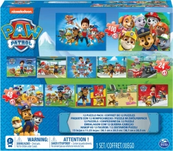 Set di puzzle grandi Paw Patrol 12 pz