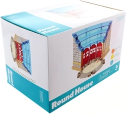 Maxim Deposito con piattaforma girevole per tre locomotive