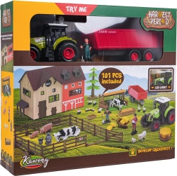 Mega fattoria con trattore e accessori
