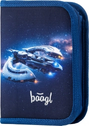 Astuccio scolastico a un piano Astronave