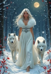 Puzzle BLUEBIRD Regina dei Lupi 1000 pezzi