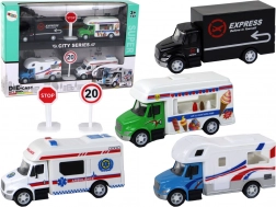 Camion dei gelati con trazione a frizione 1:87 A