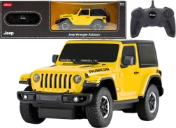 Auto R/C Jeep Wrangler JL Rubicon Giallo 1:24