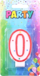 Candelina per torta numero 0