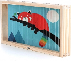 Puzzle 4D in legno Animali di Vilac