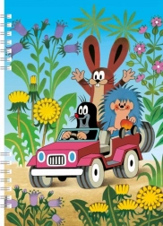 Taccuino A5 con Rilegatura a Spirale - Krtek