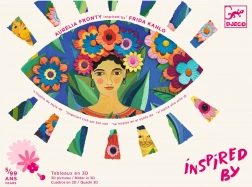 ispirato da Frida Kahlo – decorazioni creative 3D in carta Djeco