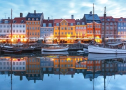 Puzzle Tramonto a Nyhavn 500 pezzi BLUEBIRD