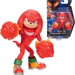 Figure SONIC 3 The Hedgehog – Knuckles con pugni infuocati 12 cm
