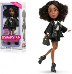 Bambola Snapstar DAWN in plastica con accessori in scatola 13x26x7 cm