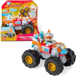 T-Racers Power Trucks Mega Striker set trasformabile 2-in-1