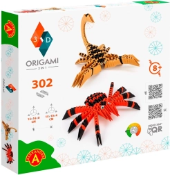 Alexander Origami 3D – set 2in1 ragno e scorpione