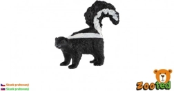 Figuretta in plastica di moffetta striata 5 cm