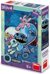 Puzzle Lilo & Stitch Neon 100 XXL Pezzi